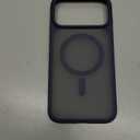 TORRAS Stronger Magnetic & Shockproof for iPhone 17 Pro Max Case, Fit for MagSafe, Mil-Grade Drop Protection, Camera Control, DIY Button, Slim for iPhone 17 Pro Max Phone Case Translucent Deep Blue