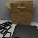 WELGEE 1000-Piece Tilting Puzzle Board with Stand, 31 x 24 Lightweight Portable Puzzle Table for Adults & Seniors, DIY Customizable Puzzle Accessory Only 3.5 lbs (Black)