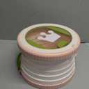 Portable Potty Chair for Toddlers with Splash-Proof Design, Foldable Travel Potty with Bag & 30 Refills - Kids Toilet for Car, Camping, Indoor - Easy Clean Baby Potty Training Seat (White-Pink)