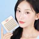 CORINGCO Toktok Hara Light Self Adhesive False Eyelashes, Natural Look, No Glue Needed, Assorted Set of 9/10/11mm, Reusable Lash Clusters Kbeauty (Pure light)