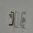 3 Pack 5 Inch(128mm) Kitchen Cabinet Handles Brushed Brass Cabinet Pulls Gold Kitchen Cabinet Hardware Drawer Pulls for Cupboard