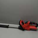 20 Inch Cordless Hedge Trimmer & Bush Trimmer,21V 2Ah Battery and Charger Included (Red)
