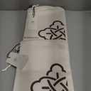 TEXAS LINEN CO. 100% Organic Cotton Percale Pillow Cases Standard/Queen Size Set of 2 - Percale Pillowcases Standard/Queen, Soft, Cooling Pillow Cases for Sleeping, Cotton Pillow Covers - Ivory