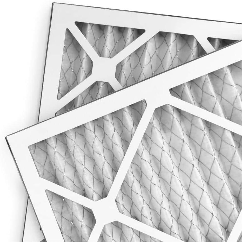 2-Pack 12x30x1 Air Filter MERV 8, Pleated HVAC AC Furnace Air Filters Replacement Works in furnaces, HVAC, wall and ceiling vents