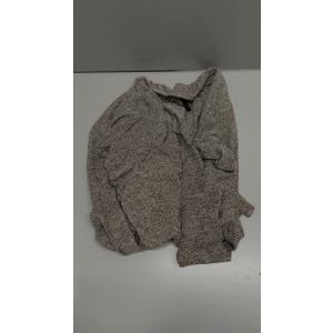 Saodimallsu Womens Sheer Swimsuit Coverup Top Bell Long Sleeve Mesh Ribbed Boat Neck Side Slit Beach Vacation Outfits (Medium,)