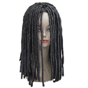 Lydell Twist Hair Crotchet Braids Wigs Synthetic Dreadlocks Braids Hair Wig (Natural Black)