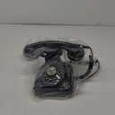 Peohud Retro Landline Telephone, Classic Corded Desk Phone, Vintage Old Fashioned Dial Button Phone with Redial Function for Home Office