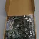 JINGHONG Eucalyptus Wreaths for Front Door 20 Inch Green Home Decor for Wall Porch Window Spring Summer Wreath with Big Berries for All Seasons Winter Christmas