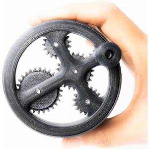 Leverpresso Spirographic WDT Tool - Espresso Coffee Distribution Tool with Adjustable Needles, Funnel & Stand, Precision Stirrer Compatible with 51mm, 54MM & 58MM Portafilter Baskets (58mm)