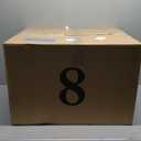 IRIS USA Airtight Dog Food Storage Container, Up to 54 lbs, Attachable Wheels, For Dog Cat Bird and Other Pet Food Storage Bin, Keep Fresh, Translucent Body, Easy Mobility, Black