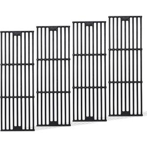 Cooking Grates Replacement Parts for Chargriller Gas Grill 2121,2123, 2222, 2828, 3001, 3030, 3725, 4000, 5050, 5252, 5650,9020,King Griller 3008, 5252,19 3/4" x 6 3/4" Each, 4 Pack