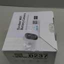 GMK Security Cameras Wireless Outdoor 4 Pack, 2K Battery Powered Cameras for Home Security, Color Night Vision, Motion Detection, 2-Way Talk, IP65 Waterproof, Remote Access, Cloud/SD Storage