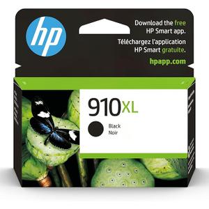 910XL Black Ink Cartridges Replacement for Hp 910XL Ink Cartridge for Hp Printer Work with HP OfficeJet Pro 8020 8025 8028 8035 8030 OfficeJet 8010 8022 8015 8018 Printer(2P, 910 XL Black Ink)