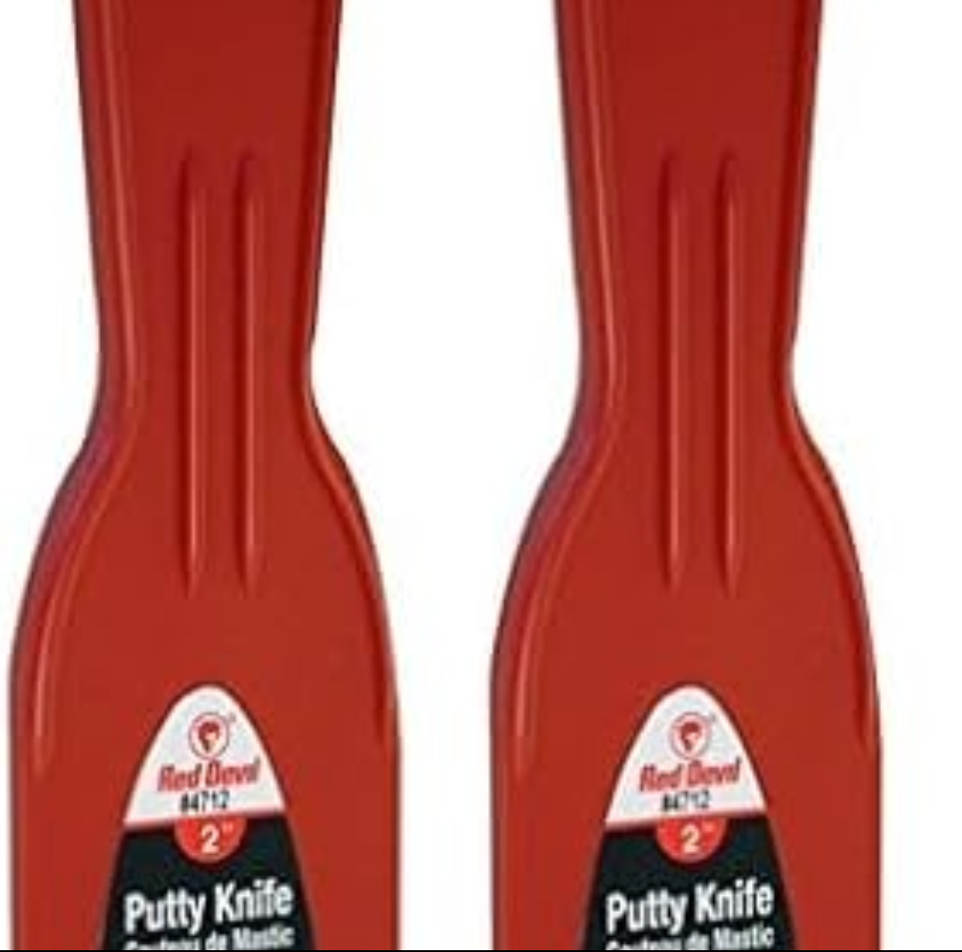 Red Devil 4712 Putty Knife, 2" (Pack of 4)