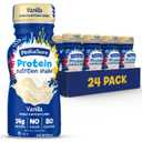 PediaSure Protein, Protein Shake for Kids, 14g Protein, 27 Vitamins & Minerals, Vanilla, 8-fl-oz Bottle, Pack of 24, BBD 1/DEC/2026