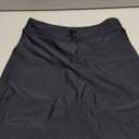 Micosuza Womens Skirted Swim Short Sun Protective UPF 50+ Swimming Bottom with Attached Skirt Black Medium