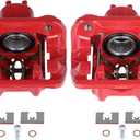 cciyu 19B6886 19B6887 Rear Left & Right Brake Calipers With Bracket For Acura For RDX 2013-2018,For Honda For Crosstour 2012-2015,For Honda For CR-V 2007-2016