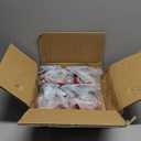 4 inch Casters Load 2400lbs -Includes 2 Sets of Adaptive Screws -Lockable Bearing Plate Heavy Duty Caster with Brakes, 360-degree Swivel for Furniture and Workbench Cart, Set of 4