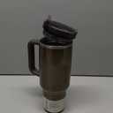 STANLEY Quencher H2.0 Tumbler with Handle and Straw 40 oz | Flowstate 3-Position Lid | Cup Holder Compatible for Travel | Insulated Stainless Steel Cup | BPA-Free | Fluted Gunmetal Shine