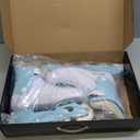 Inline Skates for Women Girls - Adult Inline Skates for Outdoor and Indoor, with Durable Outer Shell and Ankle Support, ABEC-7 Bearings, Solid and Comfortable (US Women 6, Black / White)