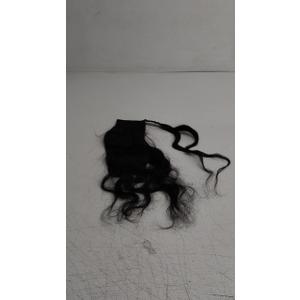 GEMMA 20” Curl Wrap-Around Ponytail Extension (Black)  Wrap Around Ponytail Extension Body Wave Natural Color 120/150g 20"