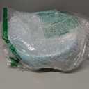 ARTKETTY Succulent Pots - 10 Inch Large Bonsai Pots with Drainage Stand, Ceramic Planters for Indoor Plants, Round Marble Cactus Flower Plant Container Bowl (Lake Blue)