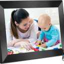 10.1Inch Uhale Digital Picture Frames WiFi Smart Electronic Picture Frame HD 16GB Digital Photo Frame,Digital Frame Easy to Share Photos and Video via Uhale APP-Gifts for Elders and Lovers (Matte Black)