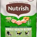 2 x Nutrish Real Chicken & Veggies Recipe Whole Health Blend Dry Dog Food, 14 lb. Bag, (Rachael Ray) (EXP 02/02/27)