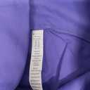 MCEDAR Compression Leggings No Front Seam for Women 25" with Pocket High Waisted Tummy Control Yoga Pants Periwinkle Purple-CS