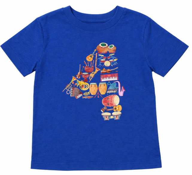 CC Provided T-Shirt, Youth, Royal Blue, 4T