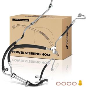 A-Premium Power Steering Pressure & Return Hose Line Assembly Compatible with Mazda 3 2007 2008 2009, L4 2.3L, Pump to Rack/Gear to Reservoir/Cooler