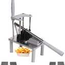 French Fry Cutter for Potatoes Carrots Cucumbers in Restaurants or Home Kitchen Long Lever Arm making cutting easily