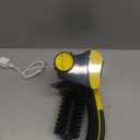 Oxzeps Outdoor Electric BBQ Brush, 2600mAh Battery Capacity 7.4V 2-Speed Power Control Rechargeable Grill Brush with 2 Brush Heads, 360 Rotating Cleaning Brush.
