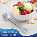 Dad Gifts from Daughter Son, Funny Daddys Ice Cream Shovel Spoon Present | Dads Christmas Birthday Gifts, White Elephant Gifts for Papa Men Husband Bonus Stepdad Father in Law Anniversary Fathers Day