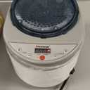 Smartmak Sauna Steamer, Portable 4L Upgraded Steam Pot Generator with Remote Control, Spa Machine with Timer Display Herbal Box for Steam Saunas, 110V US Plug- Grey