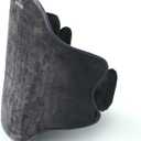 Sunbeam Heating Pad Wrap for Back Pain Relief with Auto Shut Off and Moist Heating Option 23 x 15" Slate Grey