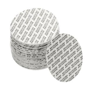 PATIKIL 110Pack Foam Lid Liner, 58mm/2.28" PS Foam Resistant Tamper Pressure Sensitive Seal for Bottle Cap Liners Seals