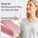 Kids Hangers Velvet 50 Pack-14 Inch,Kids Hanger for Clothes,Baby Clothes Hanger Non Slip,Sturdy Infant/Toddler Hangers Pink Hanger