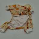CuteBone Soft & Stretchy Dog Pajamas - Cozy Pet Jammies Breathable Jumpsuit for Small Dogs - All-Season Comfy Outfit Easy-On Pullover Design - Keeps Pets Warm & Comfortable P55S (Pizza) S