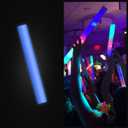 Foam Glow Sticks, 100 Pack, Blue