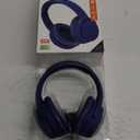 iLive Active Noise Cancellation Bluetooth Headphones, Adjustable Headband, Includes 3.5mm Audio Cable, Blue (IAHN40IND) (One Size)