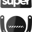 Superglide Glass Mouse Skates for Logitech G Pro X Superlight 2 - Polished Smooth Glide, Durable Gaming Mouse Feet (Type-C, Black)