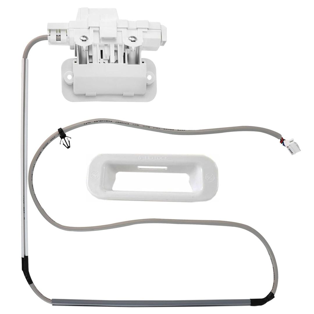 W10810403, W10861642, W10787836 Lid Lock Replacement for Whirlpool Cabrio Washer (Includes W11237157 Bezel) – Fits Whirlpool Cabrio, Kenmore Series 600 & 700, Maytag Bravos XL