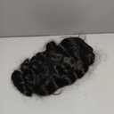 Brown 1920s Wig for Women Long Finger Wave Vintage Wigs Lady Synthetic Cosplay Costume Wig