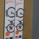 TORACK BIKEPAL Space Saving Wall Mounted Swivel Bike Racks, Vertical Bike Wall Hangers for Garage Storage Solution (2 Pack)