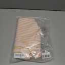 Women Loose Striped Wide Leg Pants Casual Drawstring Low Waist Pants Baggy Contrast Lounge Pants Straight Leg Trouser (Pink, M)