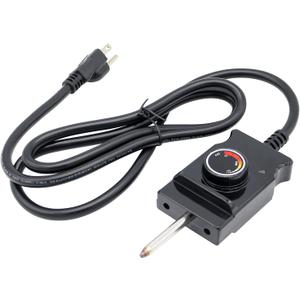 Adjustable Thermostat Probe Power Cord for Masterbuilt Smoker, Electric Smoker Parts for Masterbuilt, Most of Outdoor Cooking Electric Smokers and Grills Heating Element (Square)