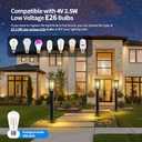 14'' Outdoor Solar Post Light, Dusk to Dawn Solar Lamp Post Light, Black Lamp Posts Light Fixture, Waterproof Outdoor Pole Lights for Yard Garage Porch Patio, 1Pack (Included Mounting Base)