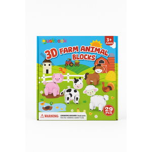 Kids Toys Activity Game 3DFarm Animal Blocks