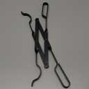 AMAGABELI GARDEN & HOME 32" Long Fire Pit Poker Stick and 26" Fireplace Tongs Tool Sets Fireplace Log Grabber for Firewood Campfire Bonfire Heavy Duty Wrought Iron Rustproof Indoor Outdoor Wood Stove